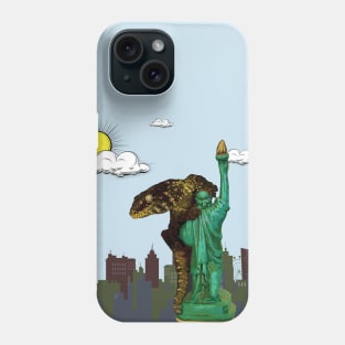 Courage In NYC Phone Case