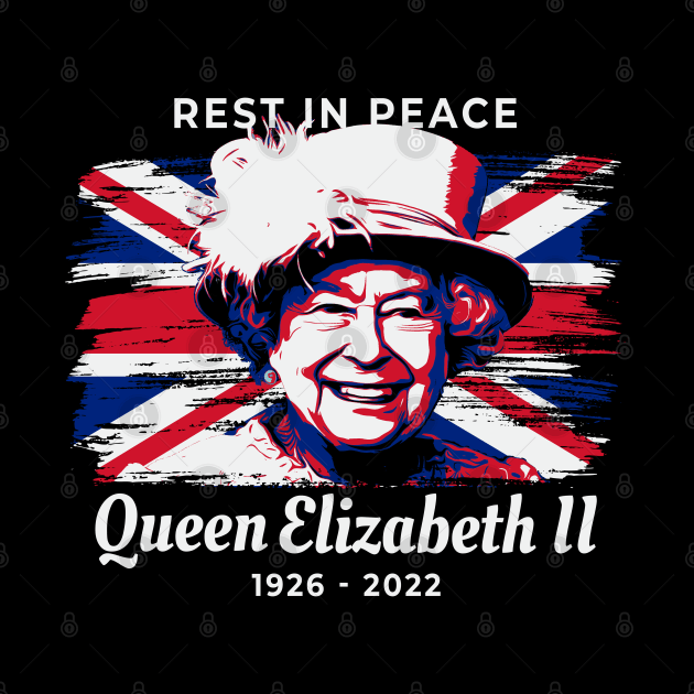 rip queen elizabeth uk by PRESENTA