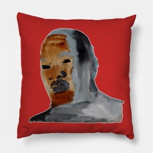 A Tribute to Martin Luther King in Watercolors Pillow