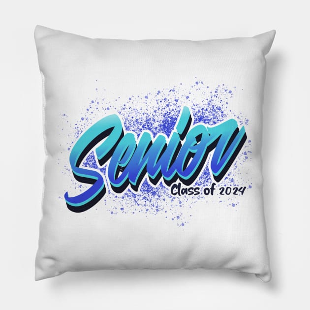 Senior 2024 Pillow by Angel's Crafty Creations