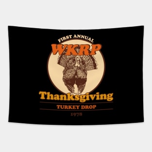 WKRP Turkey Drop 1978 Tapestry