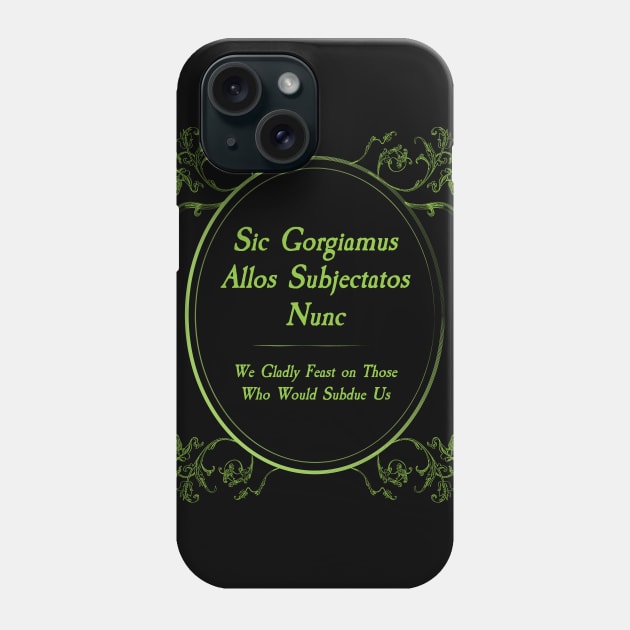 Addams Family Credo- Phone Case by Pixel Paragon