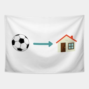 Football's Coming Home Emoji in 2021 Tapestry