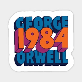 1984 (no backround) Magnet