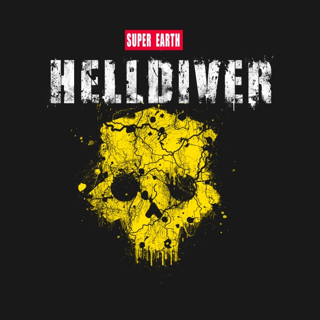 Helldiver splat by sullyink