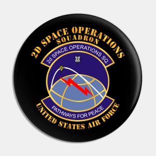 2d Space Operations Squadron Pin