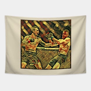 Max Holloway vs Calvin Kattar Tapestry