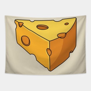 Cheese cartoon illustration Tapestry