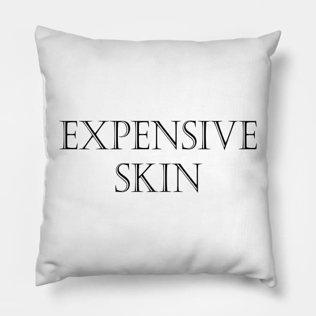 Expensive Skin Tattoo Lover Pillow by Nirvanibex