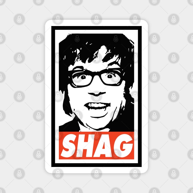 SHAG Magnet by Nerd_art