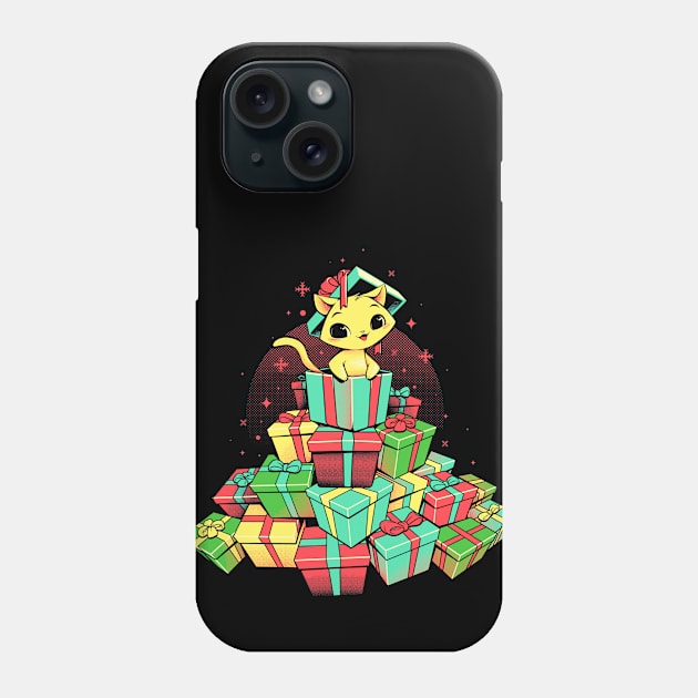 Tons of Xmas Gifts Black by Tobe Fonseca Phone Case by Tobe_Fonseca