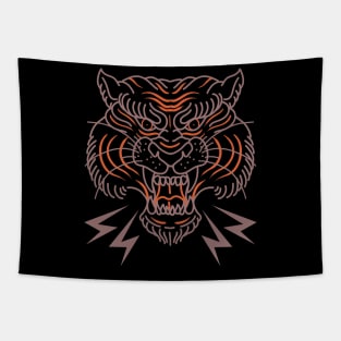 hungry tiger Tapestry