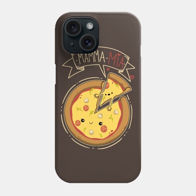 Mamma Mia! Phone Case by TheTeenosaur