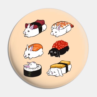 Sushi Bunnies Pin