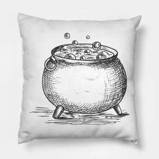 Vintage Cauldron Pillow