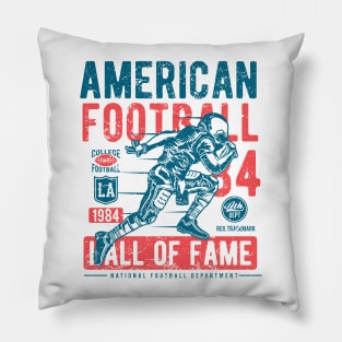 American Football Player Pillow