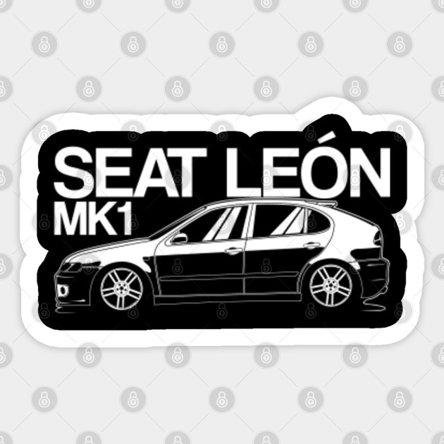 Seat Leon Mk1 Carcorner Seat Sticker Teepublic