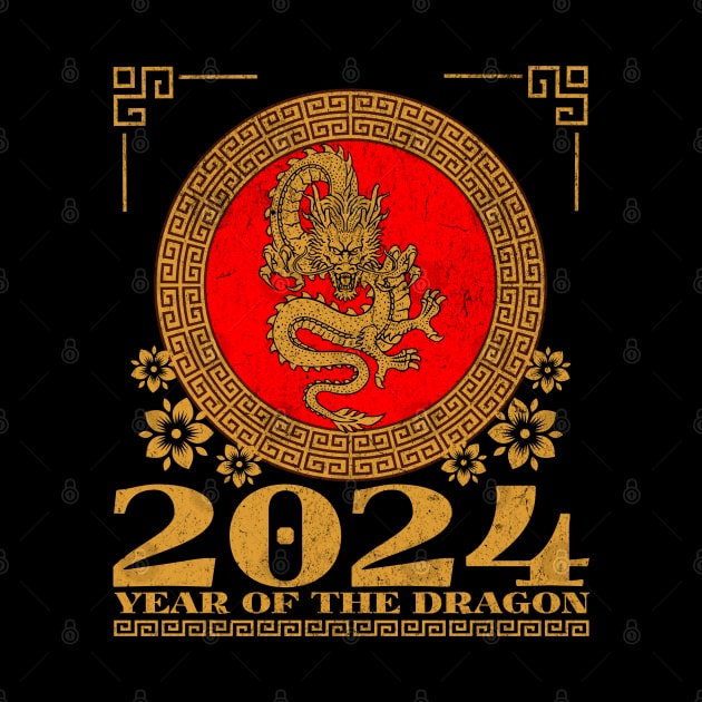 Year Of The Dragon 2024 - Happy New Year 2024 by Bellinna