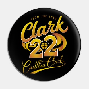 From the logo 22 Caitlin Clark Pin