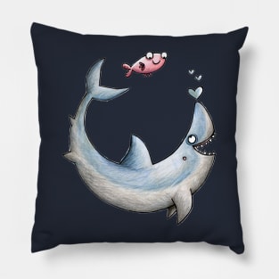 Hai - Shark - Ungewöhnliche Liebe - Unusual Love Affair- Pillow