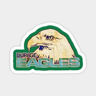 Dupage Eagles Football Magnet