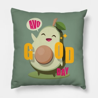 Avo Good Day! Kawaii Avocado Pillow