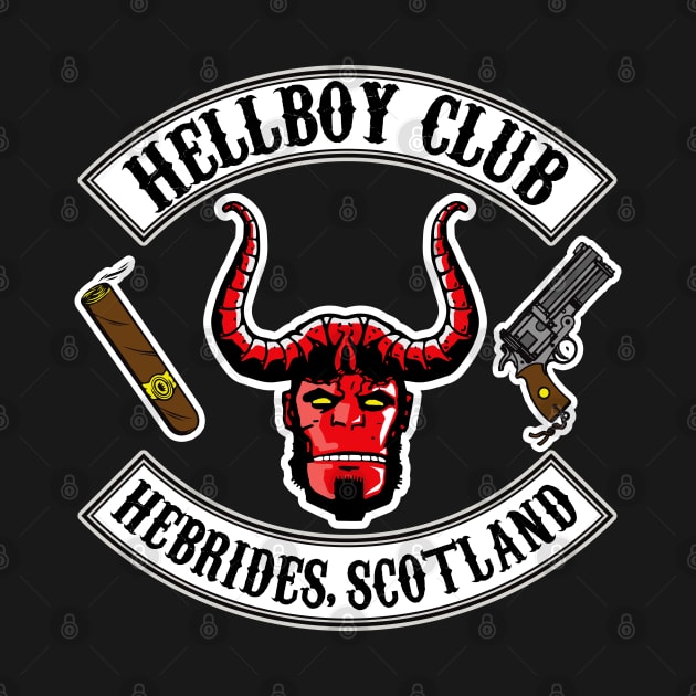 Hellboy Club by Alema Art