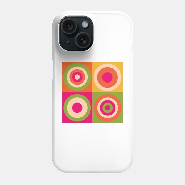 Geometric Bright Phone Case by JDoughtyDesigns