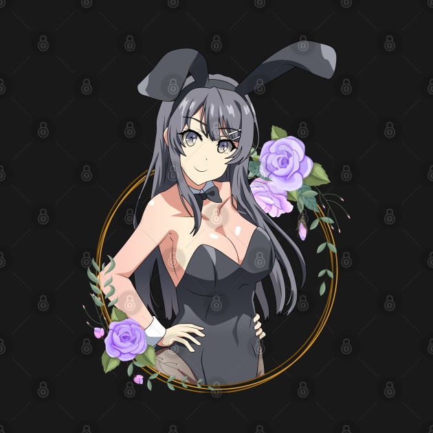 Bunny girl senpai- Mai Sakurajima by Hala Art