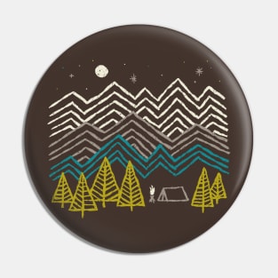 Camping Pin