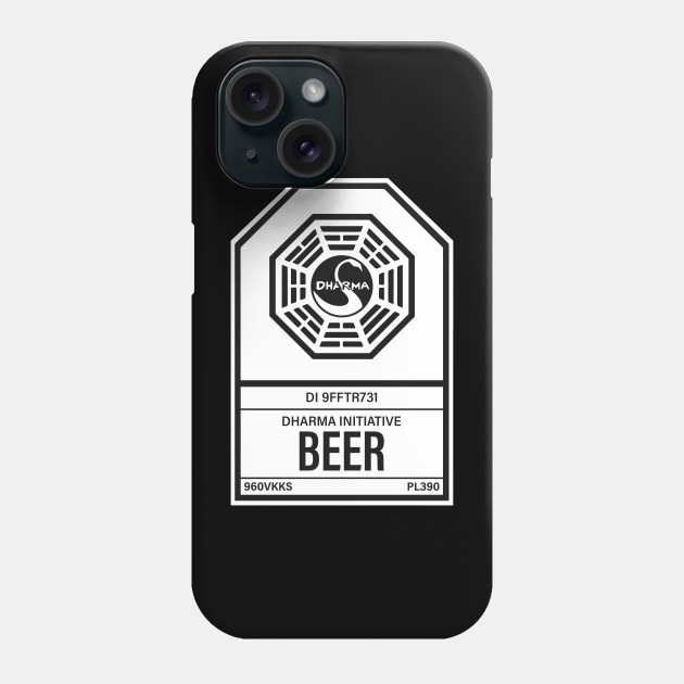 Dharma Initiative Beer Phone Case by n23tees