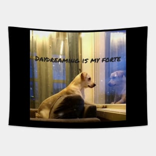 Daydreaming Dog Tapestry