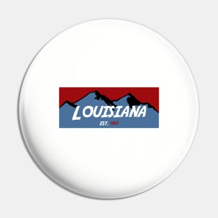 Louisiana Mountains Pin