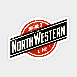 Chicago and North Western Line Magnet