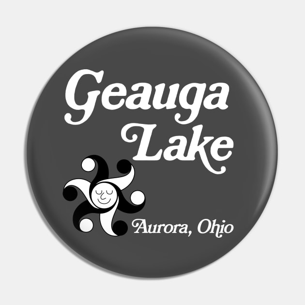 Geauga Lake Sun Aurora Ohio Pin by carcinojen