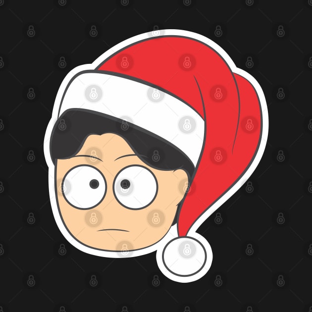 Guy with Christmas Hat by Dreven Viio
