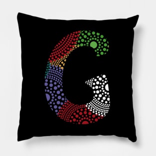 G Aboriginal Alphabet Pillow