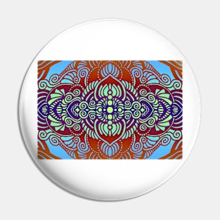 fancy colorful abstract pattern Pin