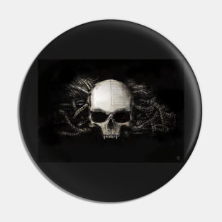 Servo Skull Pin