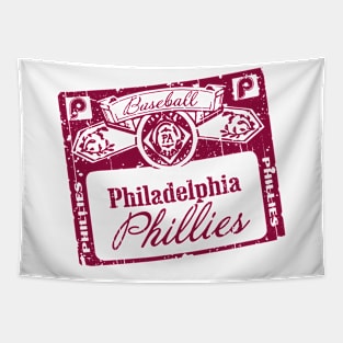 Vintage Phillies Beer Tapestry