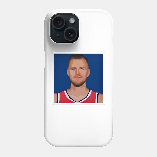 Kristaps Porzingis Phone Case by Playful Creatives