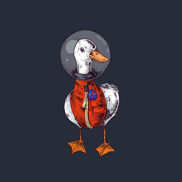 Space Duck by jaredwolfbaker