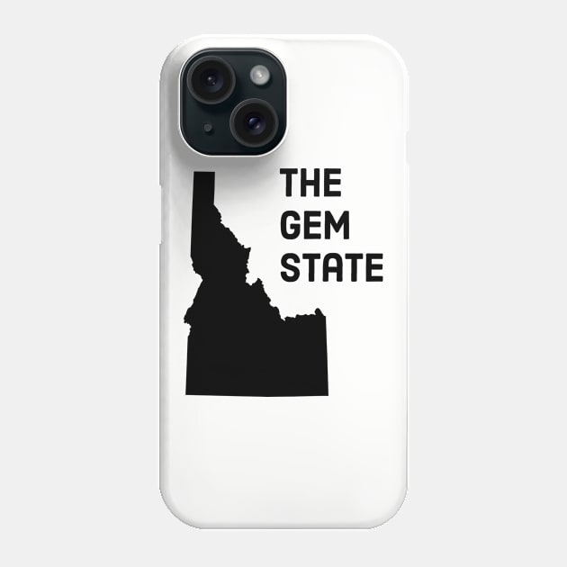 Idaho - The Gem State Phone Case by whereabouts