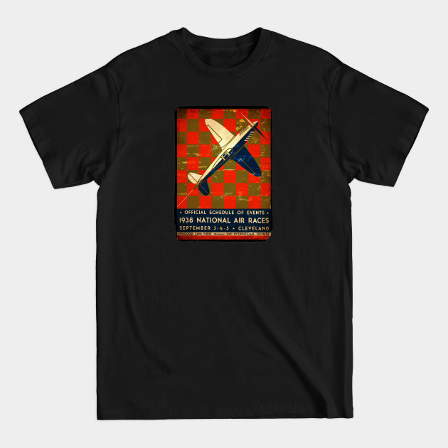 Discover Air Races 1938 - Airplane - T-Shirt