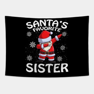 Santas Favorite Sister Christmas Tapestry