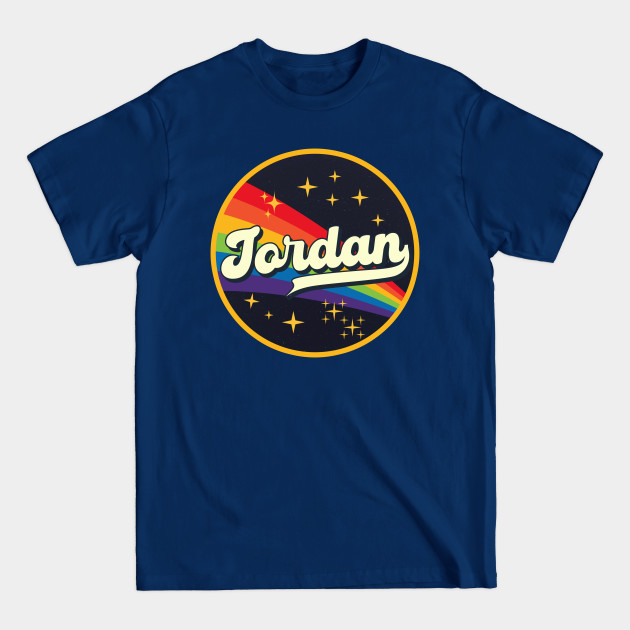 Discover Jordan// Rainbow In Space Vintage Style - Jordan - T-Shirt