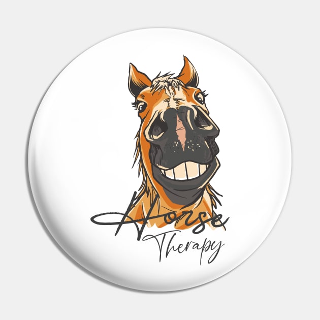 Happy Horse Pin by ArtRoute02