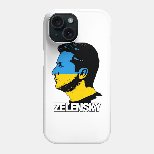 President Volodymyr Zelensky Phone Case by Scud"