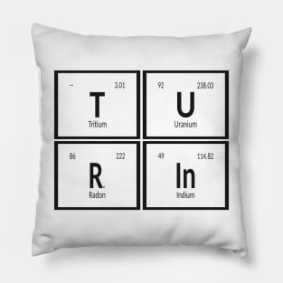 Turin Periodic Table Pillow