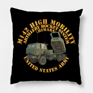 M142 High Mobility Artillery Rocket System - Camo Pillow